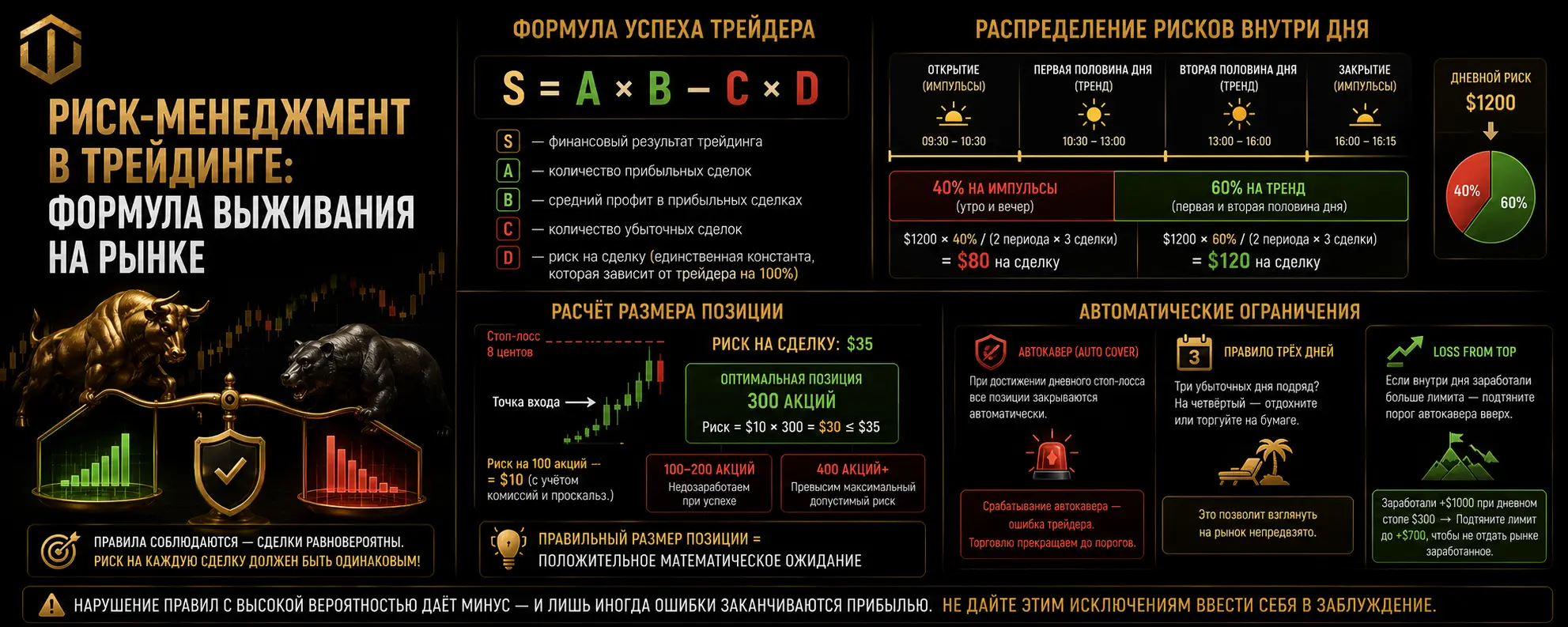 Риск-менеджмент в трейдинге